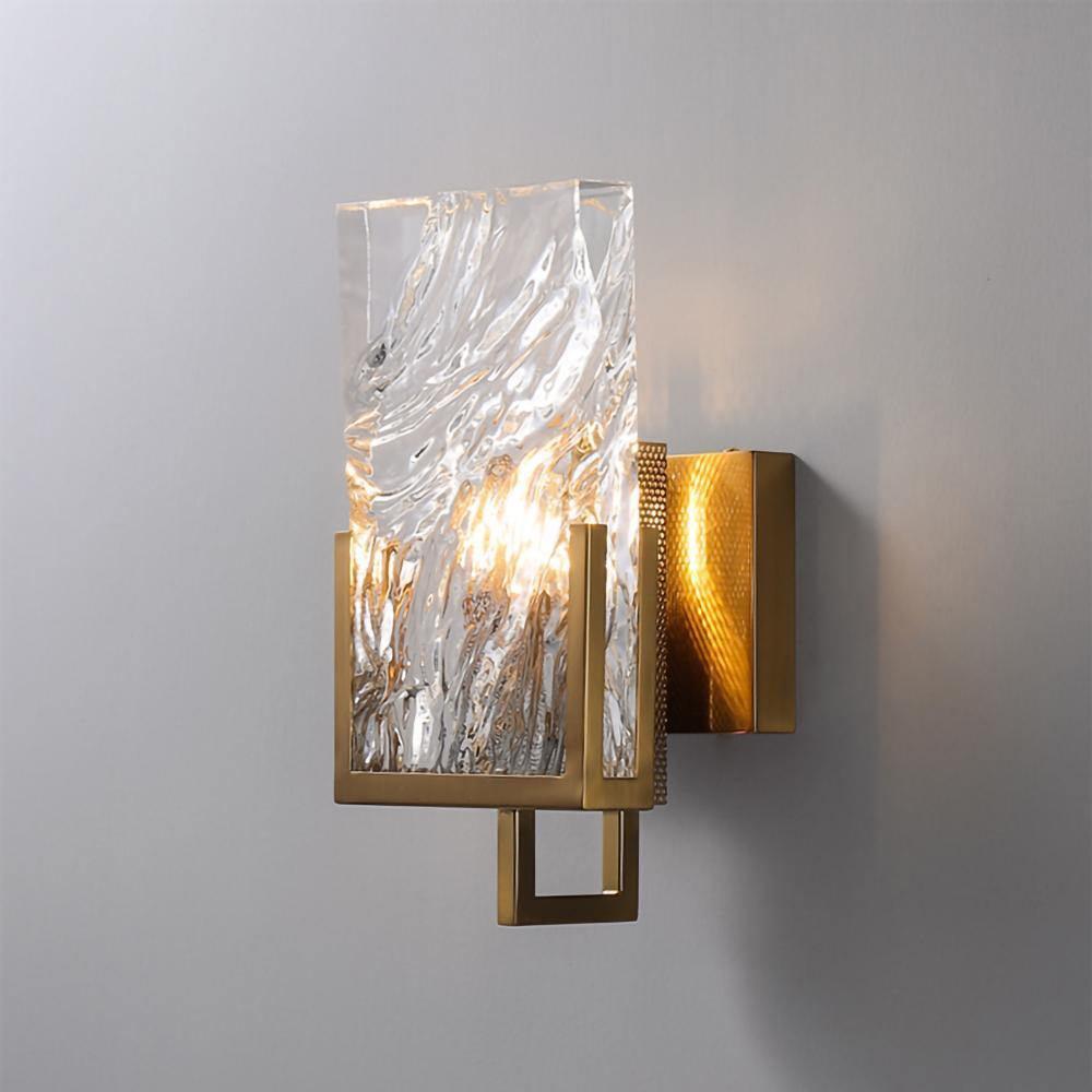 Ivenen Art Elegance Einzigartige Eiskristall-Wandleuchte
