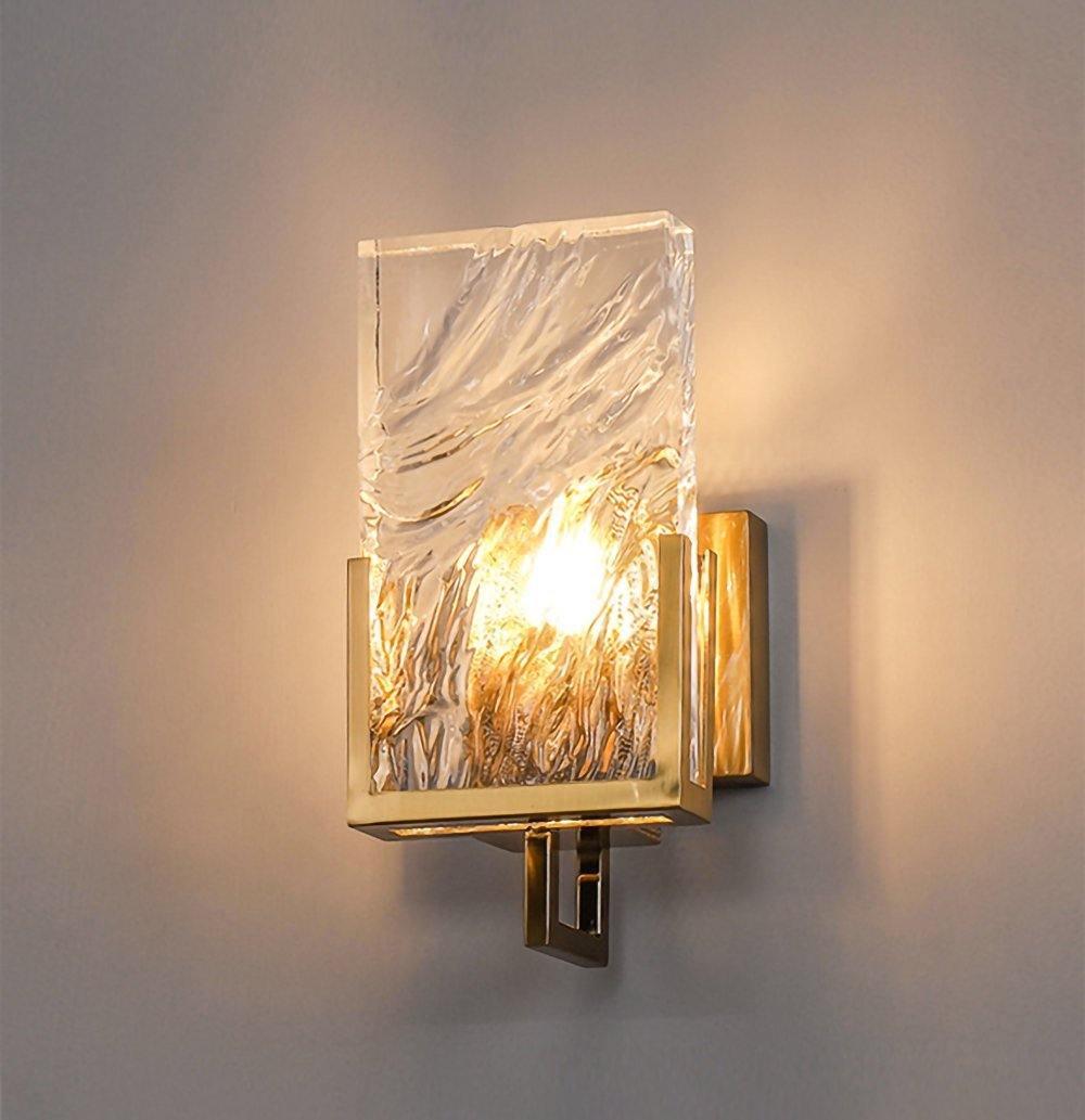 Ivenen Art Elegance Einzigartige Eiskristall-Wandleuchte