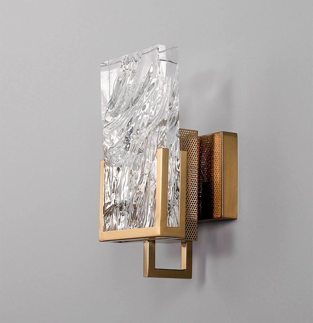 Ivenen Art Elegance Einzigartige Eiskristall-Wandleuchte