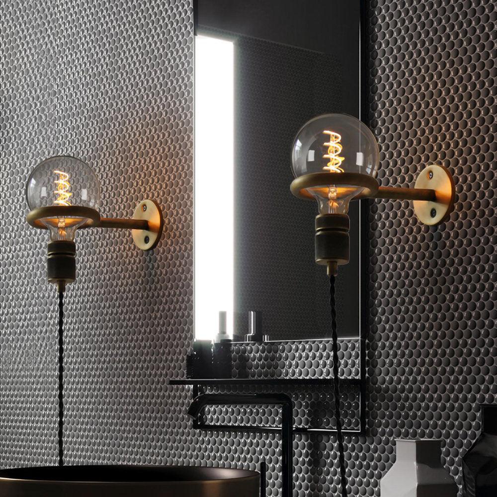 Evmaror Elegance Minimalistische Glas-Wandleuchte