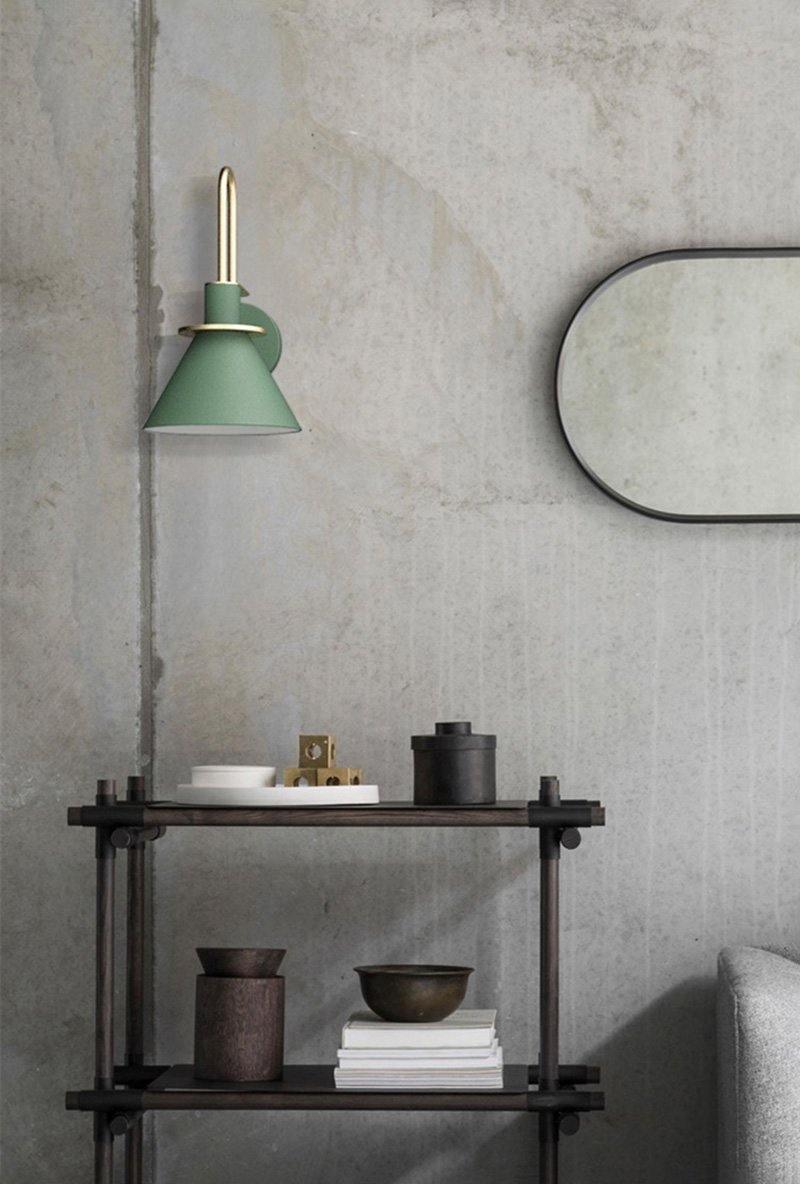 Solerine Wandleuchte Schwarz Gold Minimalistisch