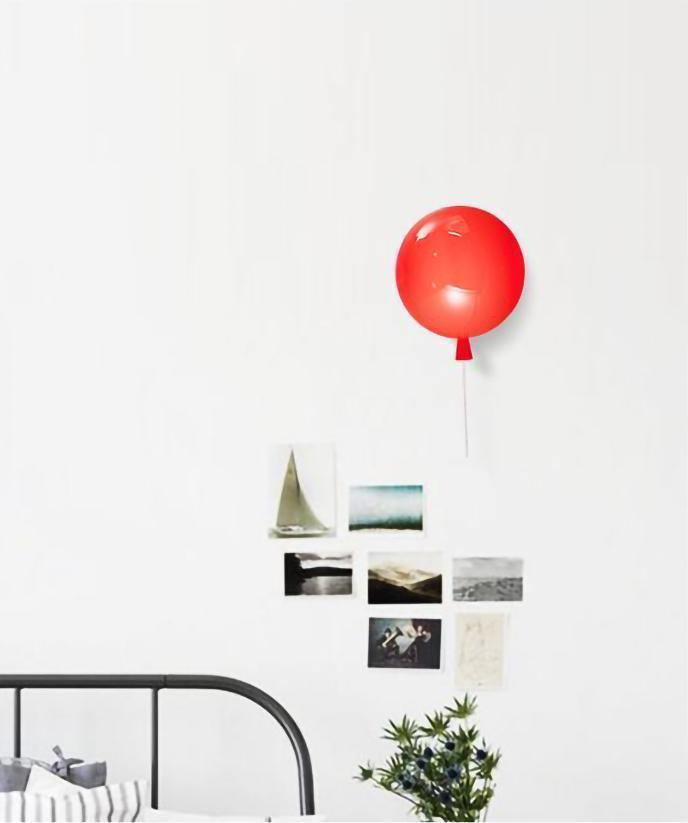 Kiri Cheerful Balloon Dream Kunststoff-Wandleuchte