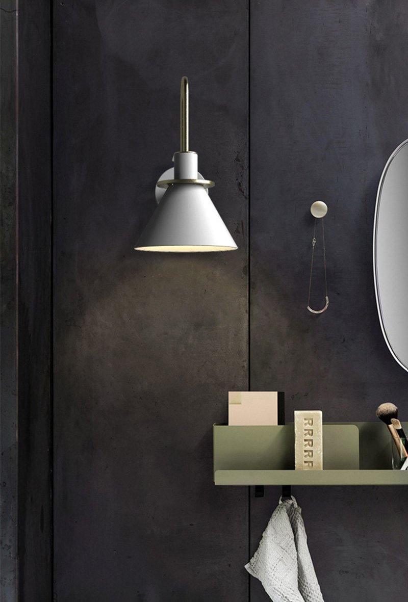 Solerine Wandleuchte Schwarz Gold Minimalistisch