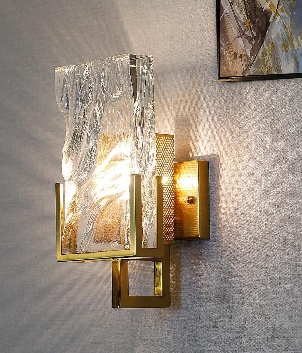 Ivenen Art Elegance Einzigartige Eiskristall-Wandleuchte