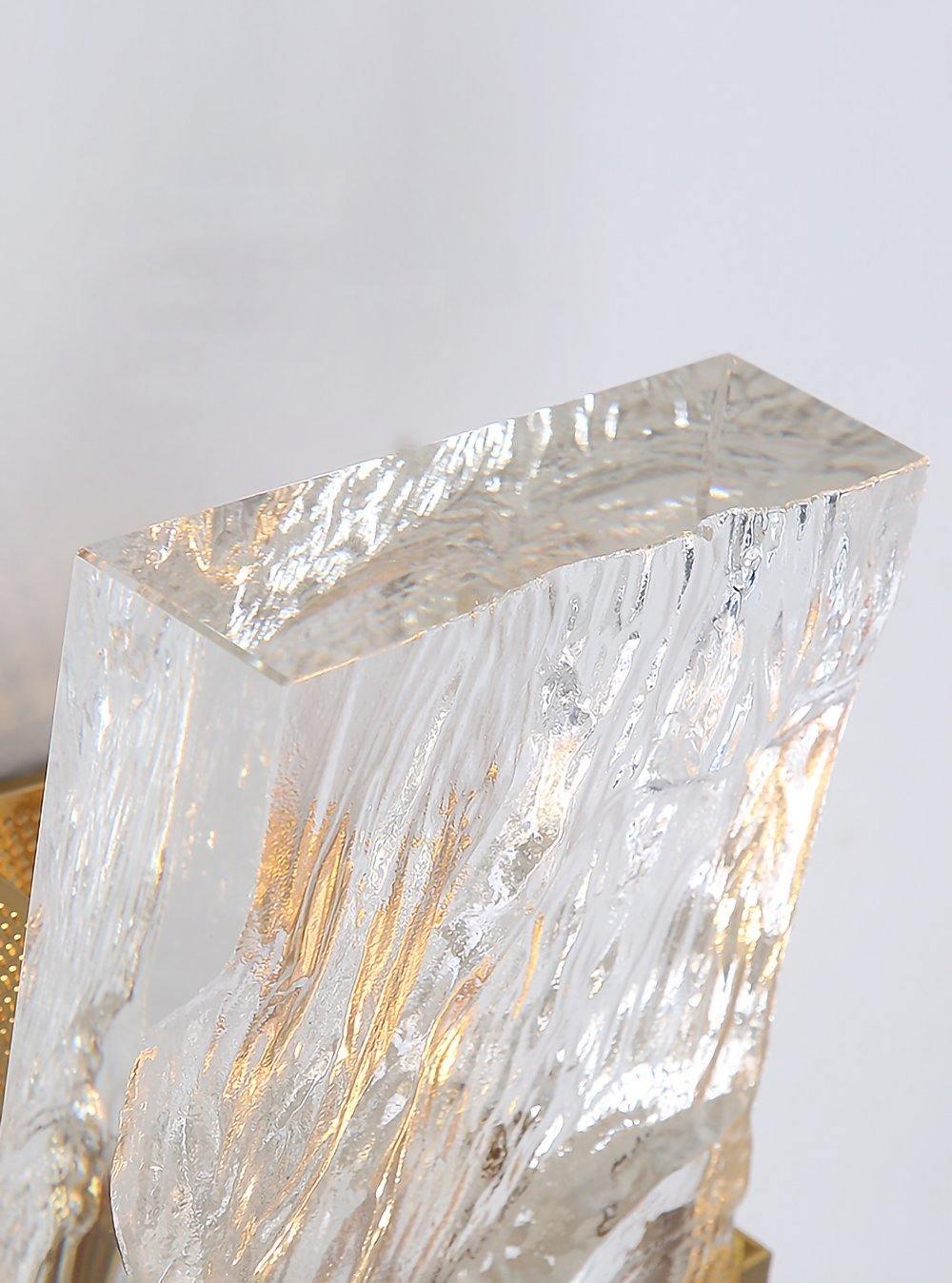 Ivenen Art Elegance Einzigartige Eiskristall-Wandleuchte