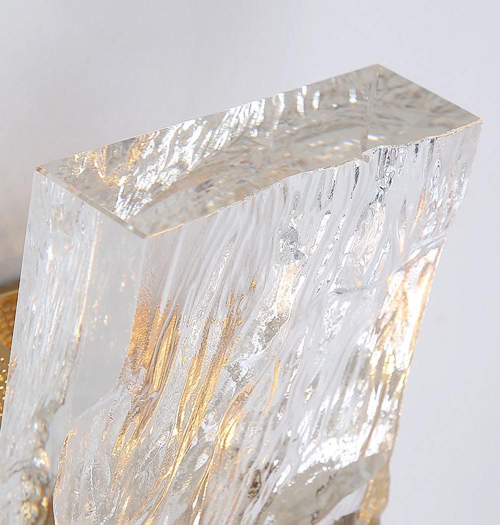 Ivenen Art Elegance Einzigartige Eiskristall-Wandleuchte