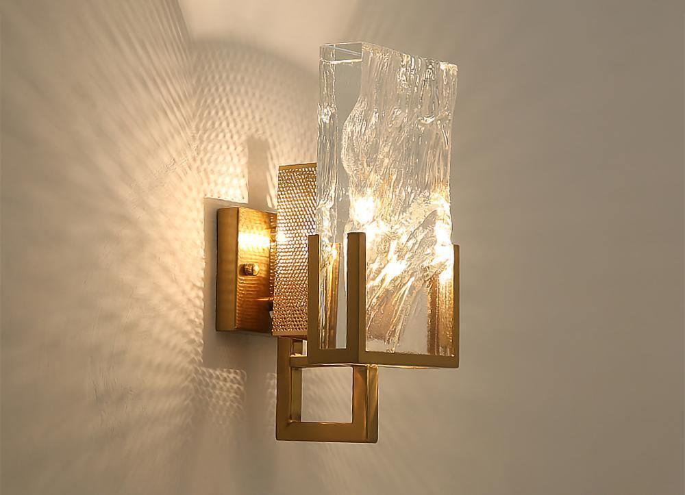 Ivenen Art Elegance Einzigartige Eiskristall-Wandleuchte