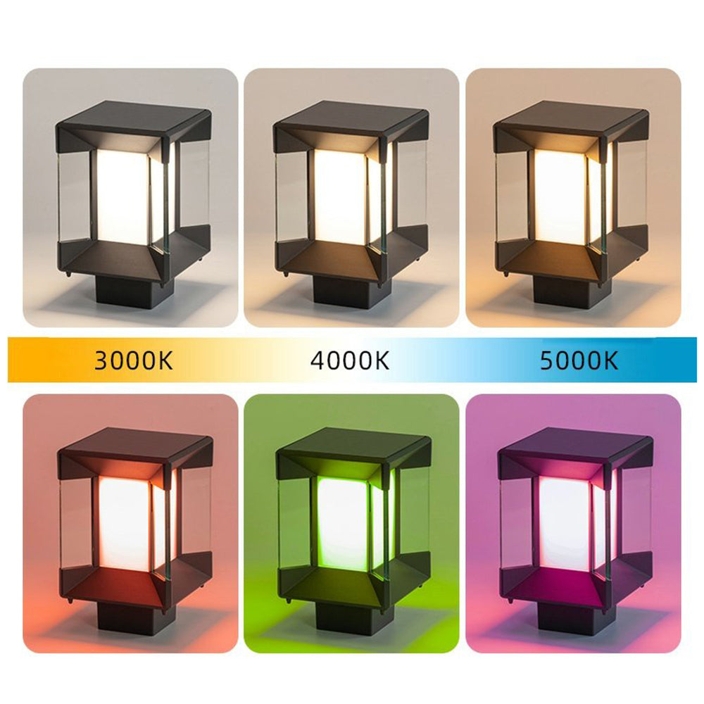 Ray Modern Minimalistisch LED Außenleuchte Schwarz/Gold Metall&GLetslightingr
