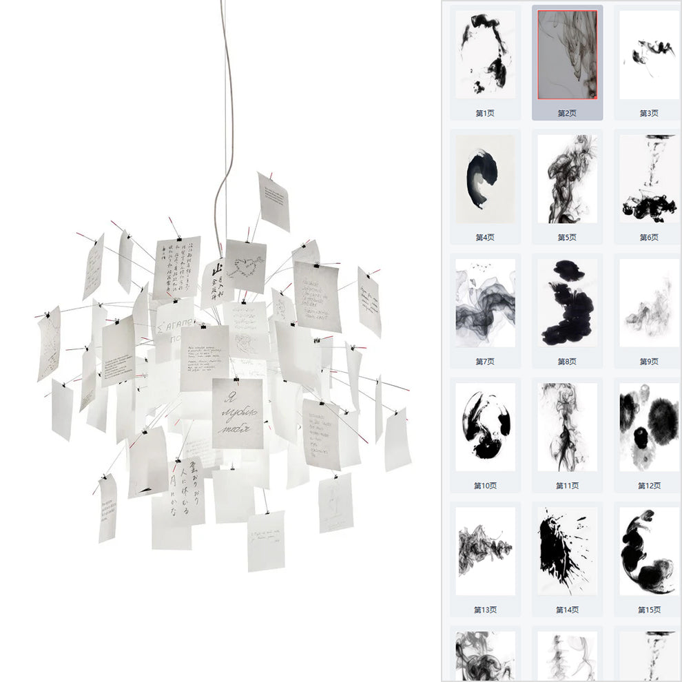 Luninena Kronleuchter Nordic Notes