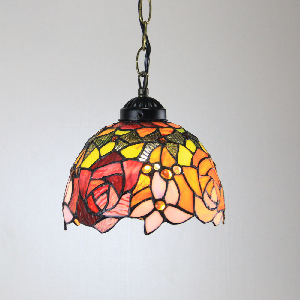 Arisha Cottage LED Pendelleuchte Metall Glas Wohnzimmer/Schlafzimmer