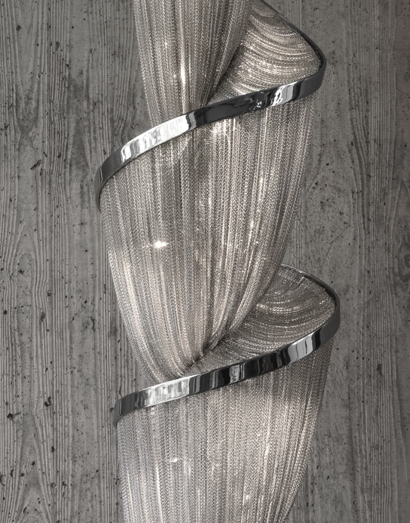 Renoian Kronleuchter mit Spiralkette