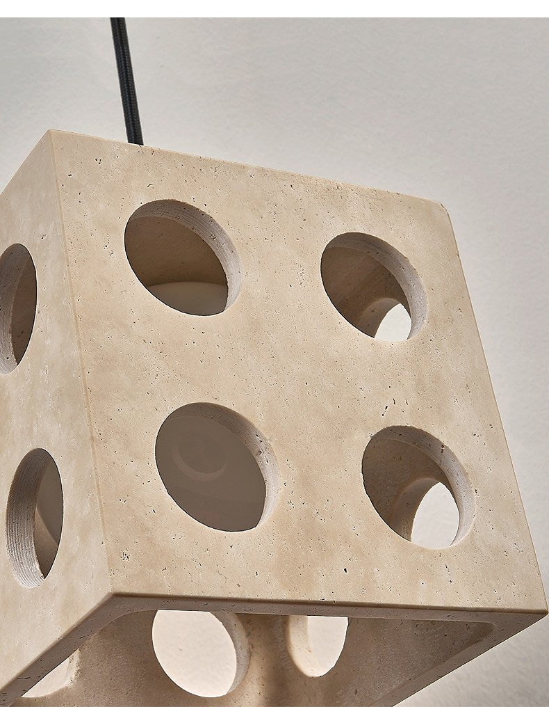 Daxen Travertine Pendelleuchte