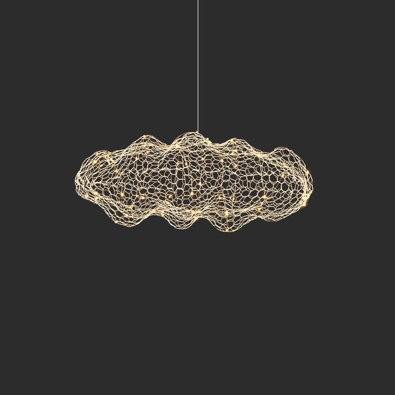 Rivelaine Golden Cloud Weave Pendelleuchte