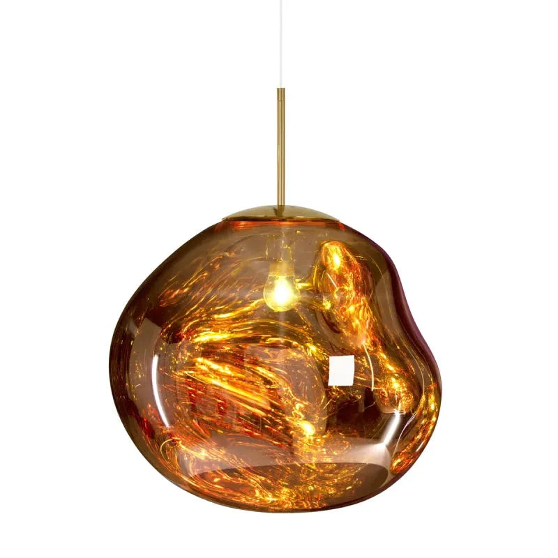 Valentina Melt  Pendelleuchte in Lavaoptik