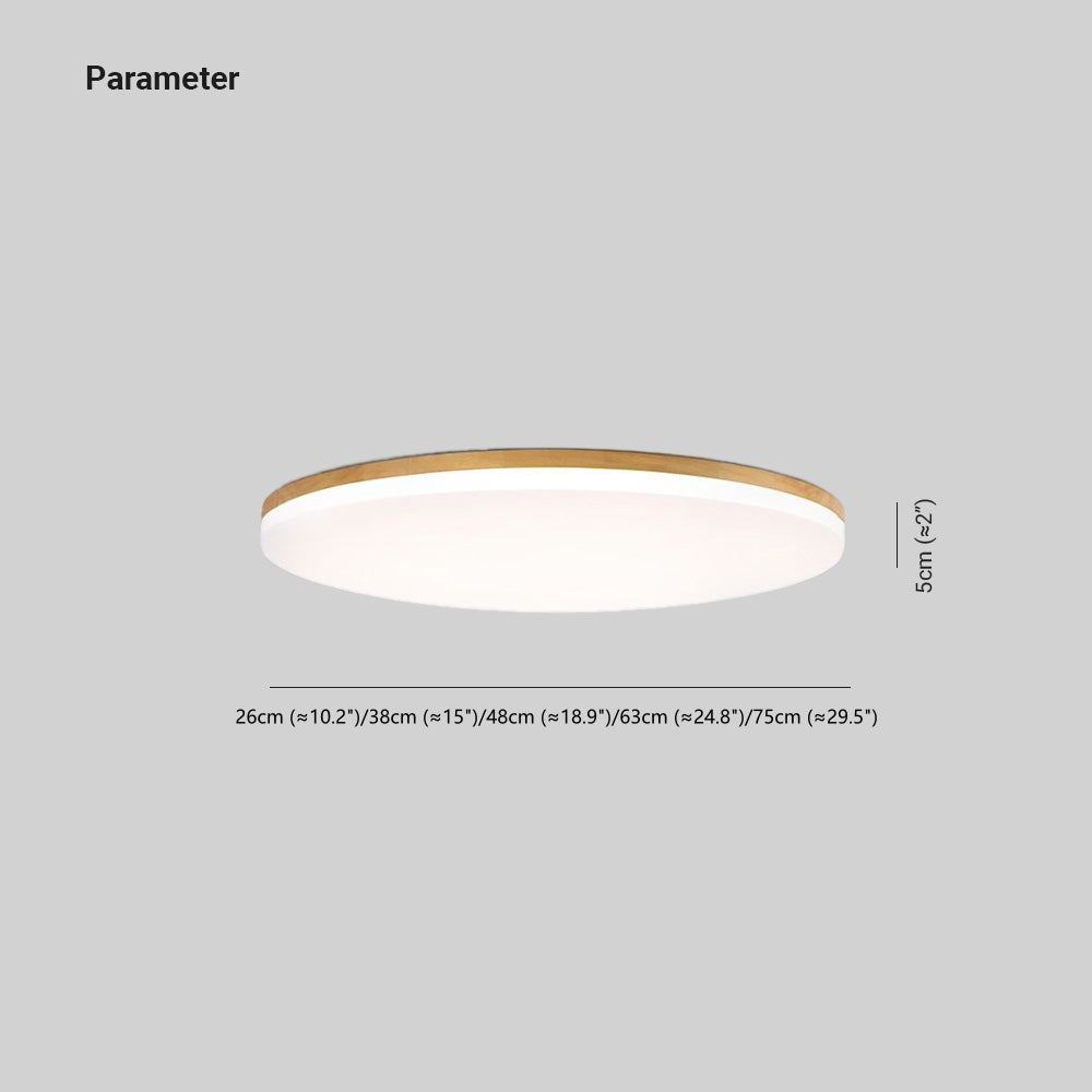 Muto  Deckenleuchte  Holz Schale, Weiß, Modern LEDWohnzimmer/Schlafzimmer