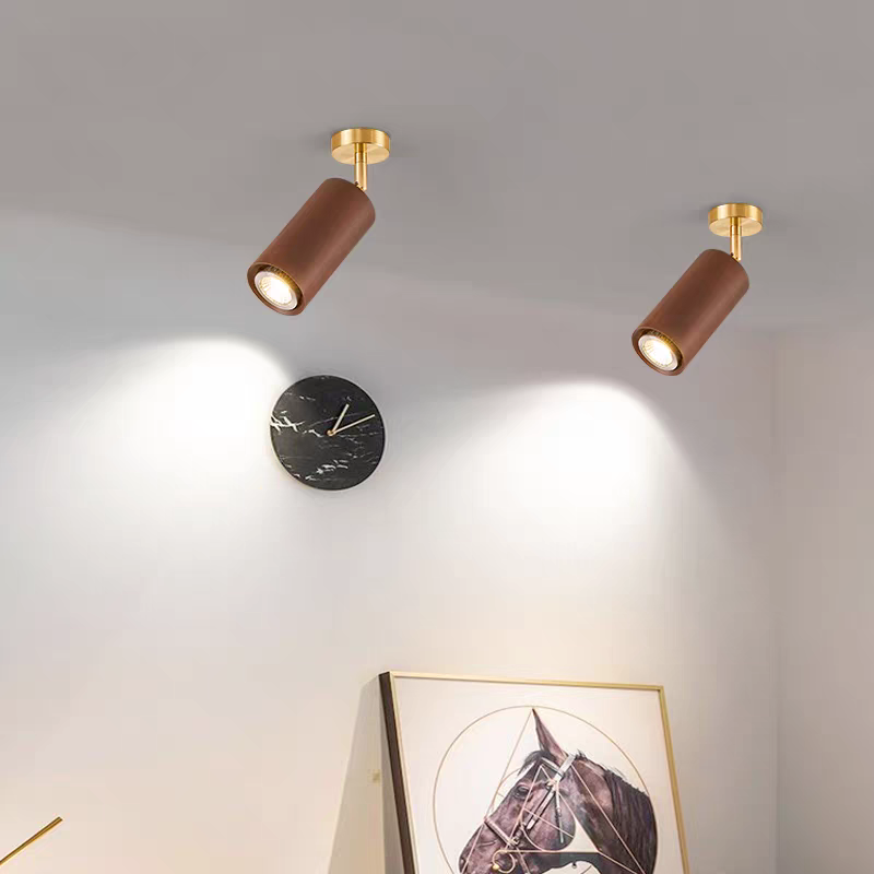 Elvarena Holz-LED-Spotschiene