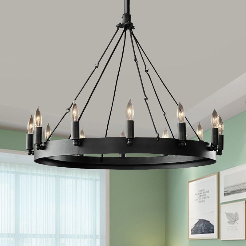 Silva Pendelleuchte Schwarz, Metall