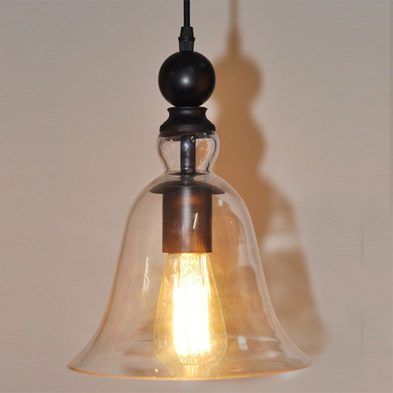 Kristy Pendelleuchte Industriell, Breite Glas für Wohnzimmer