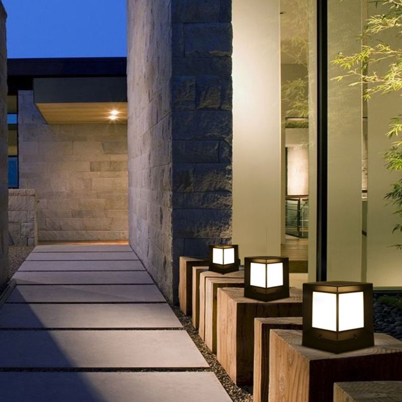 Ray Modern LED Außenleuchte Metall Acryl Garten Terrrasse Balkon