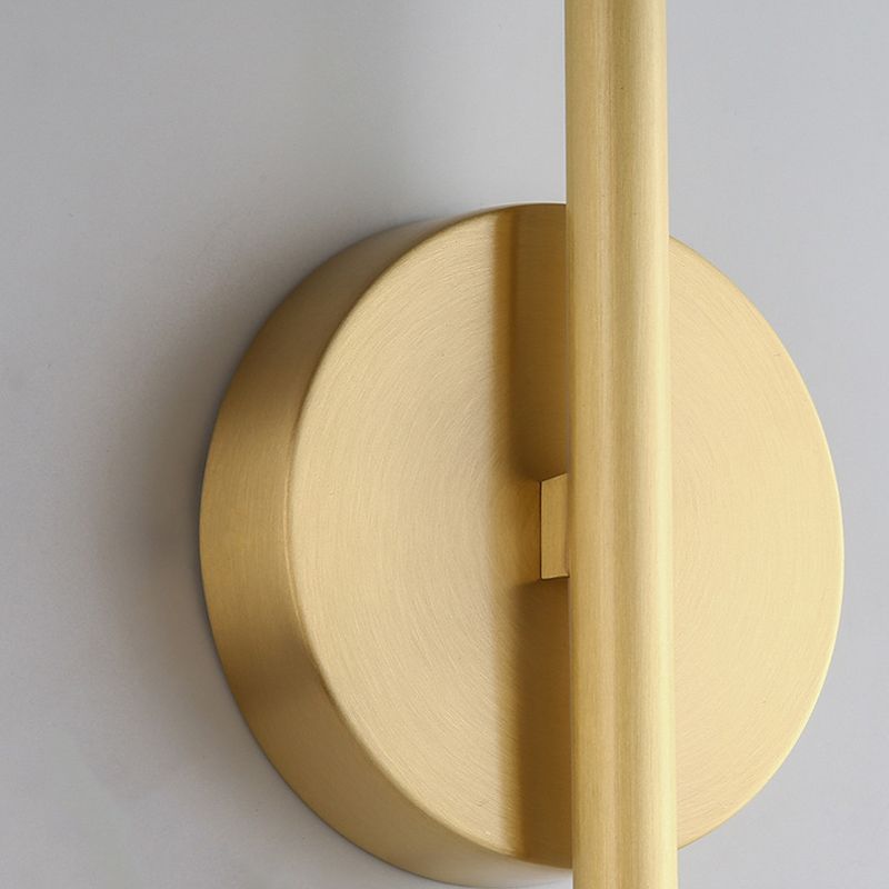 Arisha Modern Linear LED Wandleuchten Innen Gold Badezimmer Metall