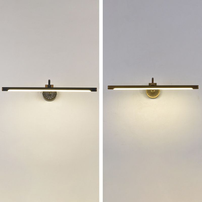 Arisha Spiegelfront Wandleuchte Linear, 2 Farben