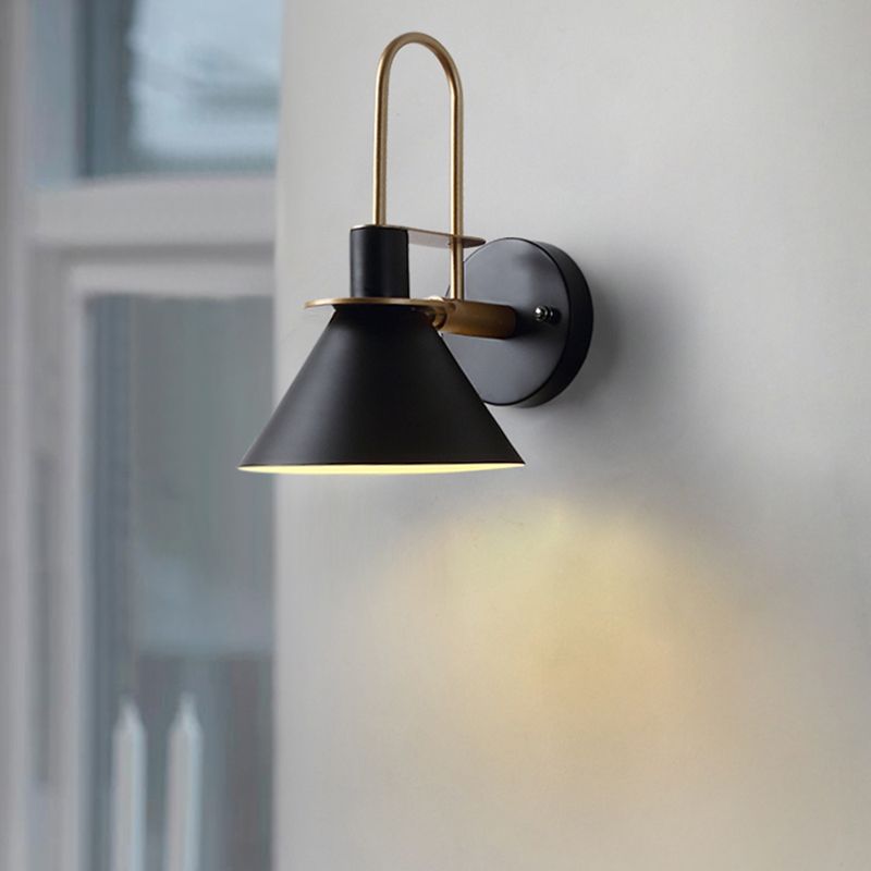 Valentina Vintage LED Wandleuchte Innen 6 Farben Bade/Wohnzimmer Metall
