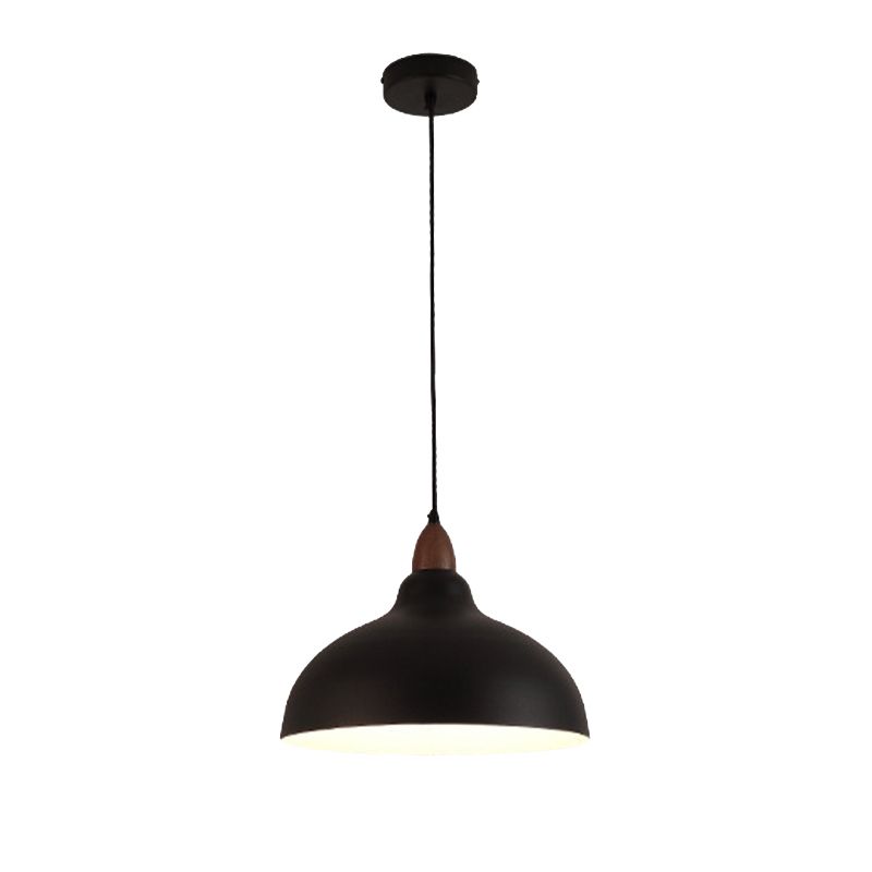 Valentina Modern LED Pendelleuchte Schwarz/Weiß Wohn/Schlafzimmer Metall