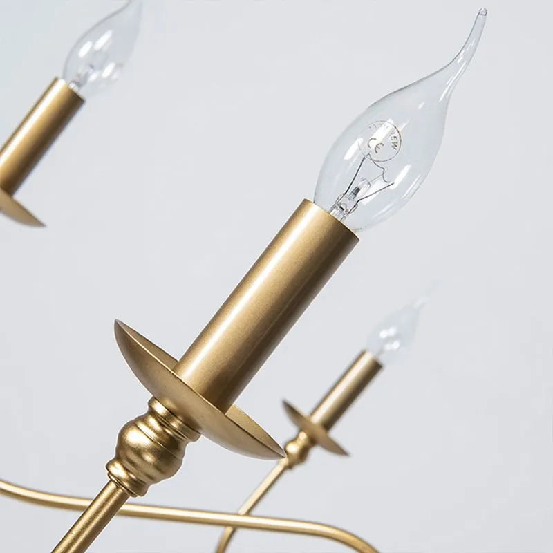 Silva  Kronleuchter  Retro Schlafzimmer Schwarz/Gold