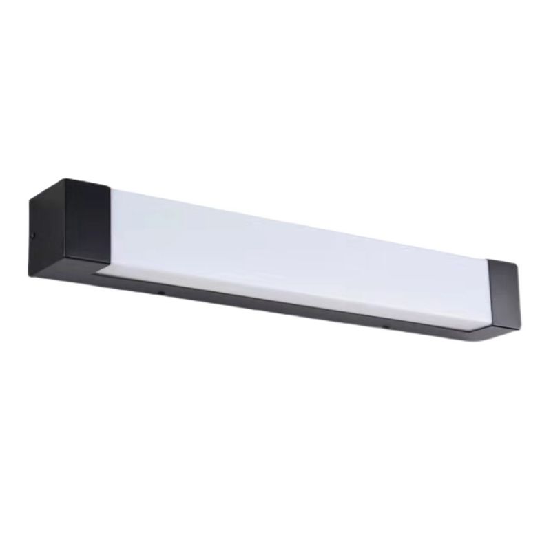 Ray Minimalistische Lineare LED Transparenz Außenwandleuchte Metall Acryl Garten