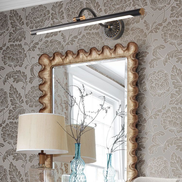 Arisha Spiegelfront Wandleuchte Linear, 2 Farben