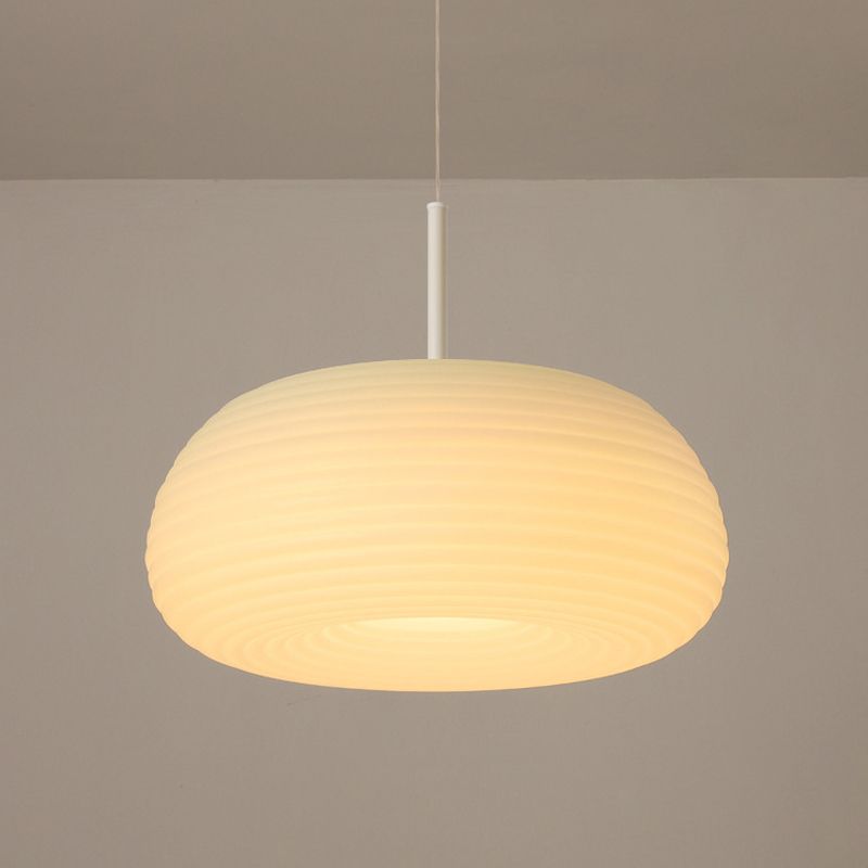 Aria Modern LED Pendelleuchte Weiß Wohn/Schlaf/Esszimmer