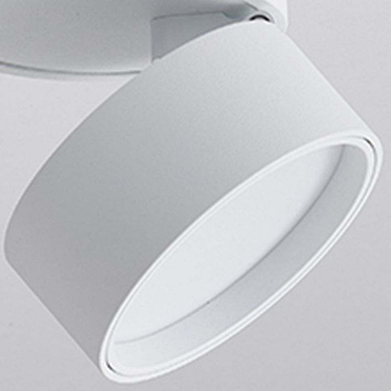 Arisha Modern Zylindrisch LED Deckenstrahler Schwarz/Weiß Metall 2 Farben 3/7/12/18W