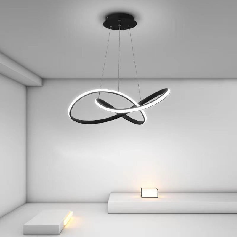 Arisha Industrial LED Pendelleuchte Metall Silikon Esszimmer Wohnzimmer