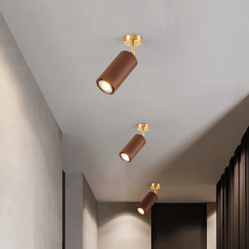 Elvarena Holz-LED-Spotschiene