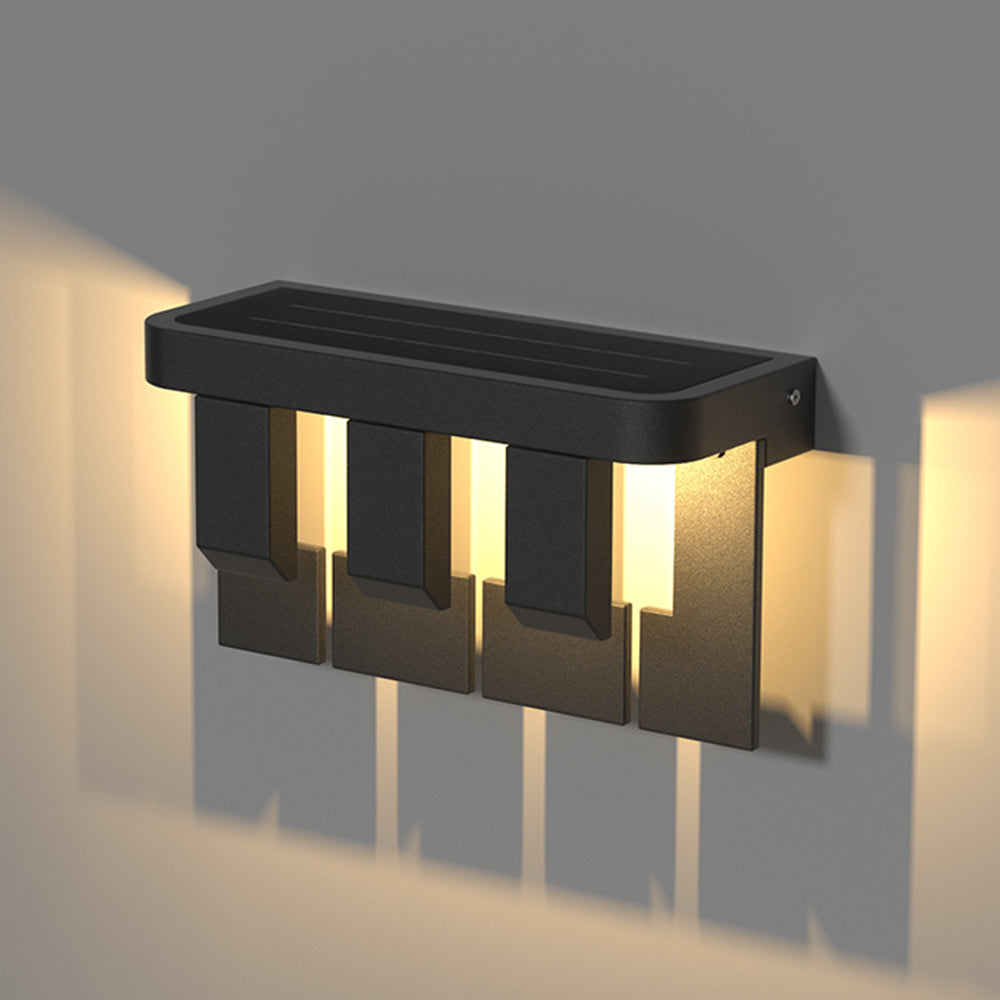 Ray Außenwandleuchte, Solar, 2/3-flammig Flur, Balkon