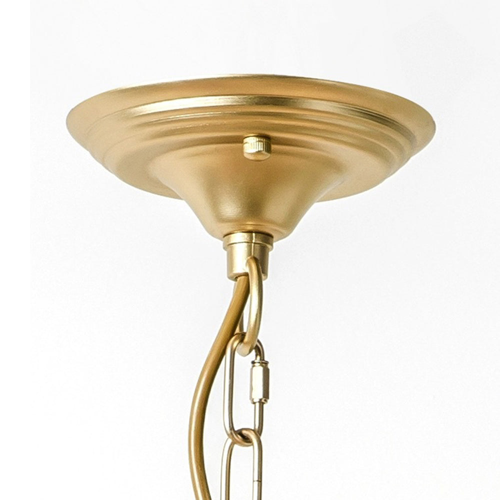 Kristy Kronleuchter  Antiquität Schwarz/Gold Wohnzimmer Kristall