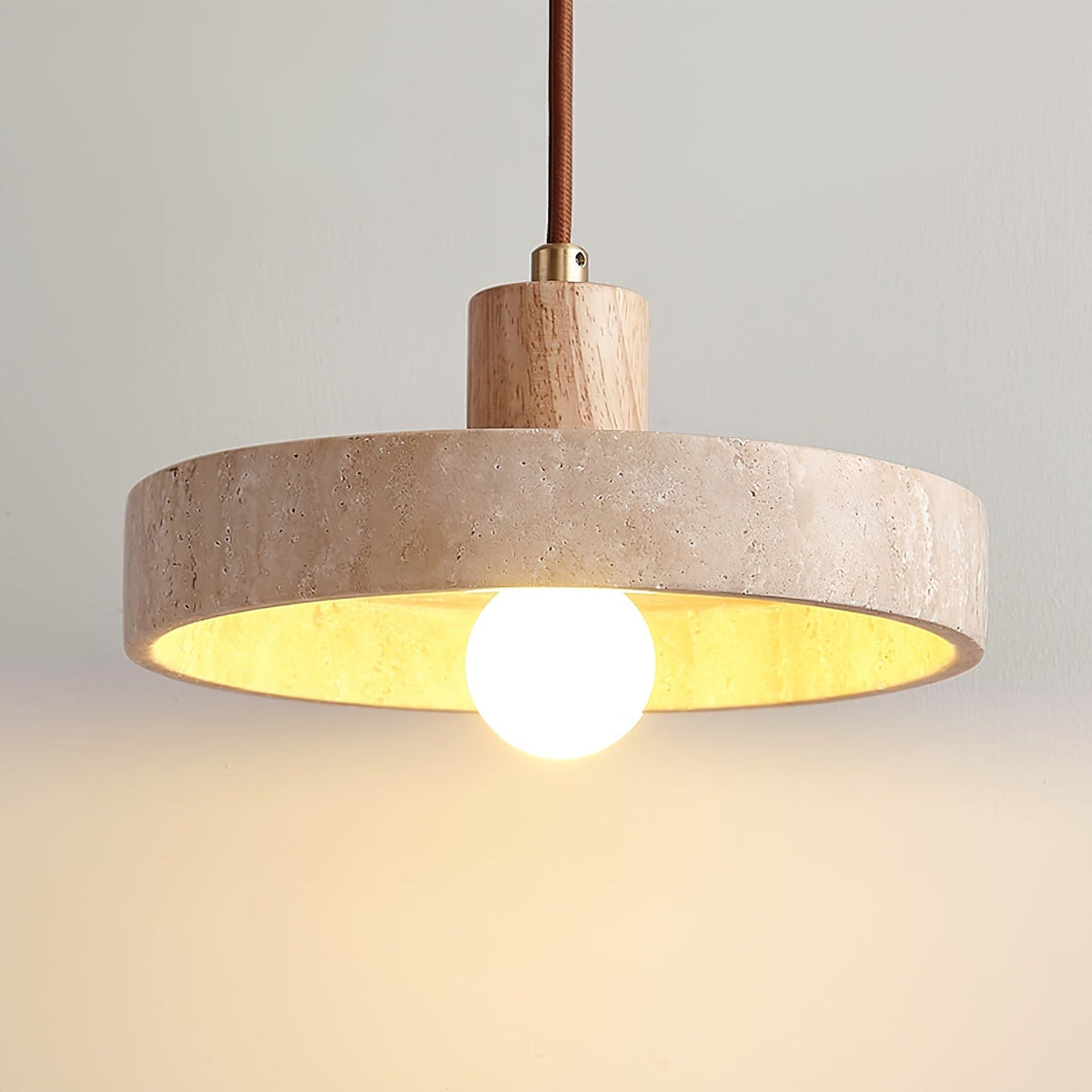 Evvynor Travertine Pendelleuchte