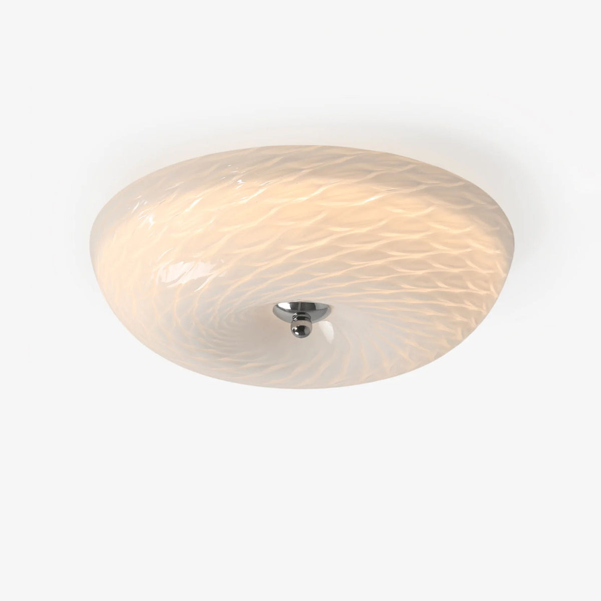 Comarion zeitgenössische minimalistische Kunstglas-Deckenleuchte