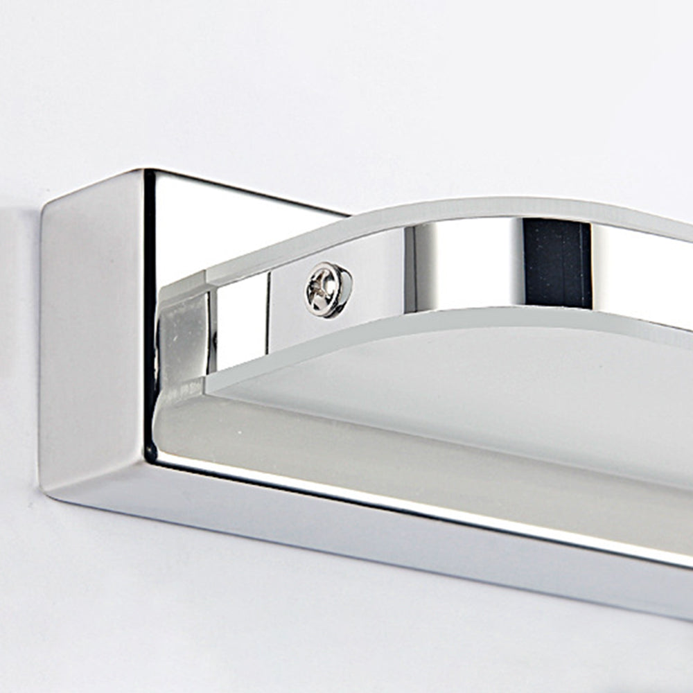Arisha Modern LED Wandleuchte Spiegelfront Rechteckig 3 Farbe Metall/Acryl