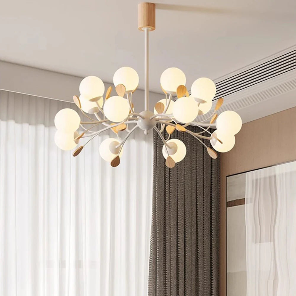 Valentina Modern LED Glas Kronleuchter Arbeits/Schlaf/Wohnzimmer