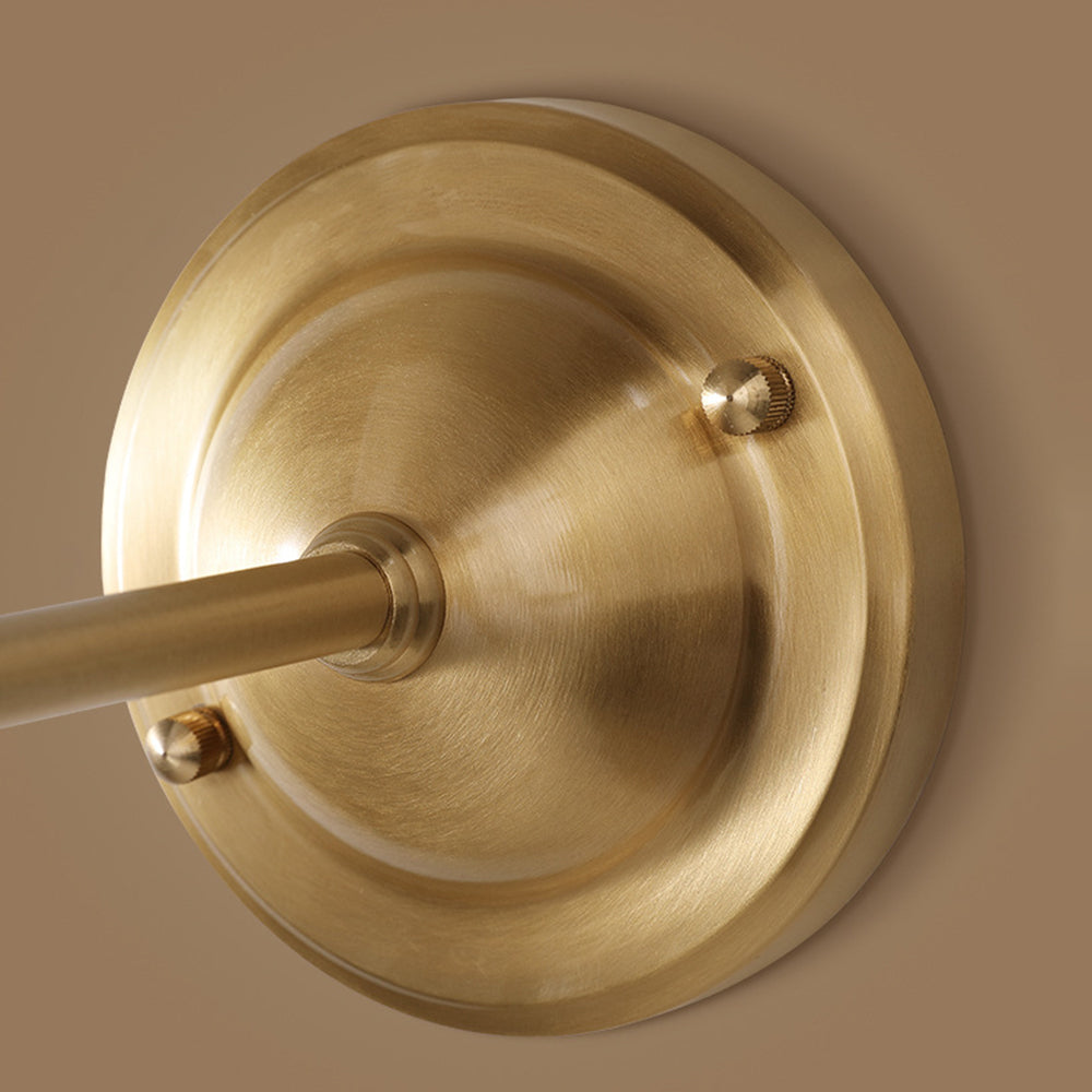 Silva Innen Gold Wandleuchte, 5 Stile Kupfer+Gewebe