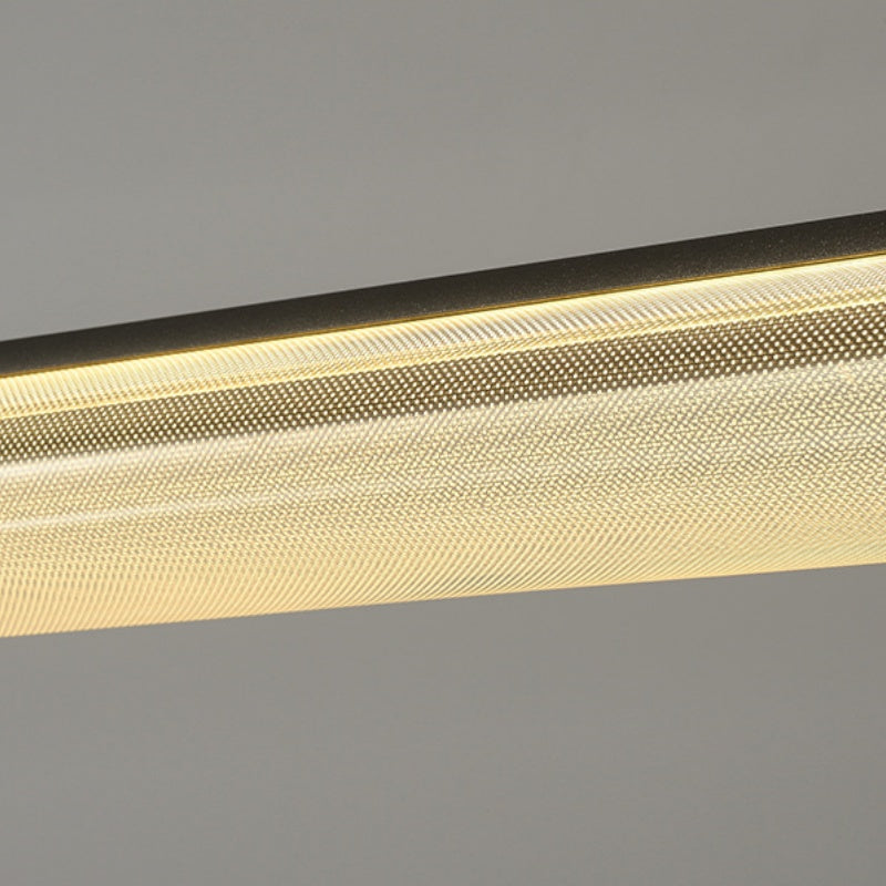 Mira Moderne LED Pendelleuchte Klar Metall Tee/Esszimmer/Wohnzimmer