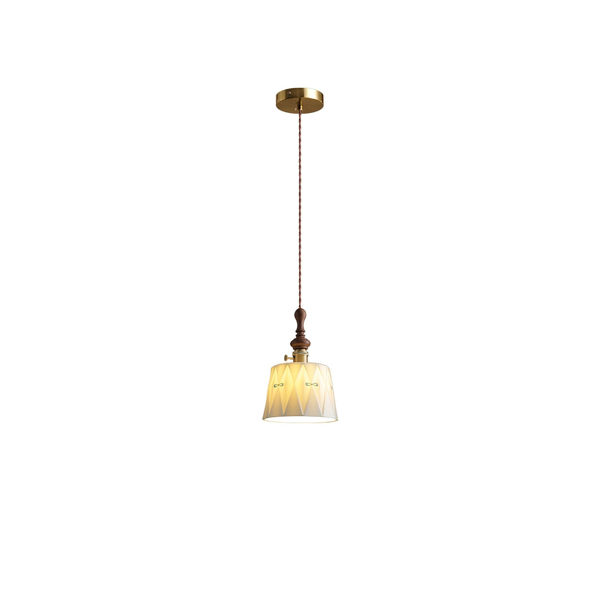 Ceraeyre Vintage Keramik-Pendelleuchte