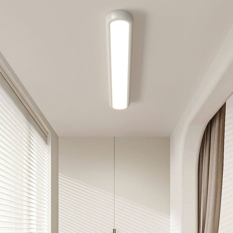 Muto Modern LED Deckenleuchte Schwarz Gelb Weiß Wohnzimmer