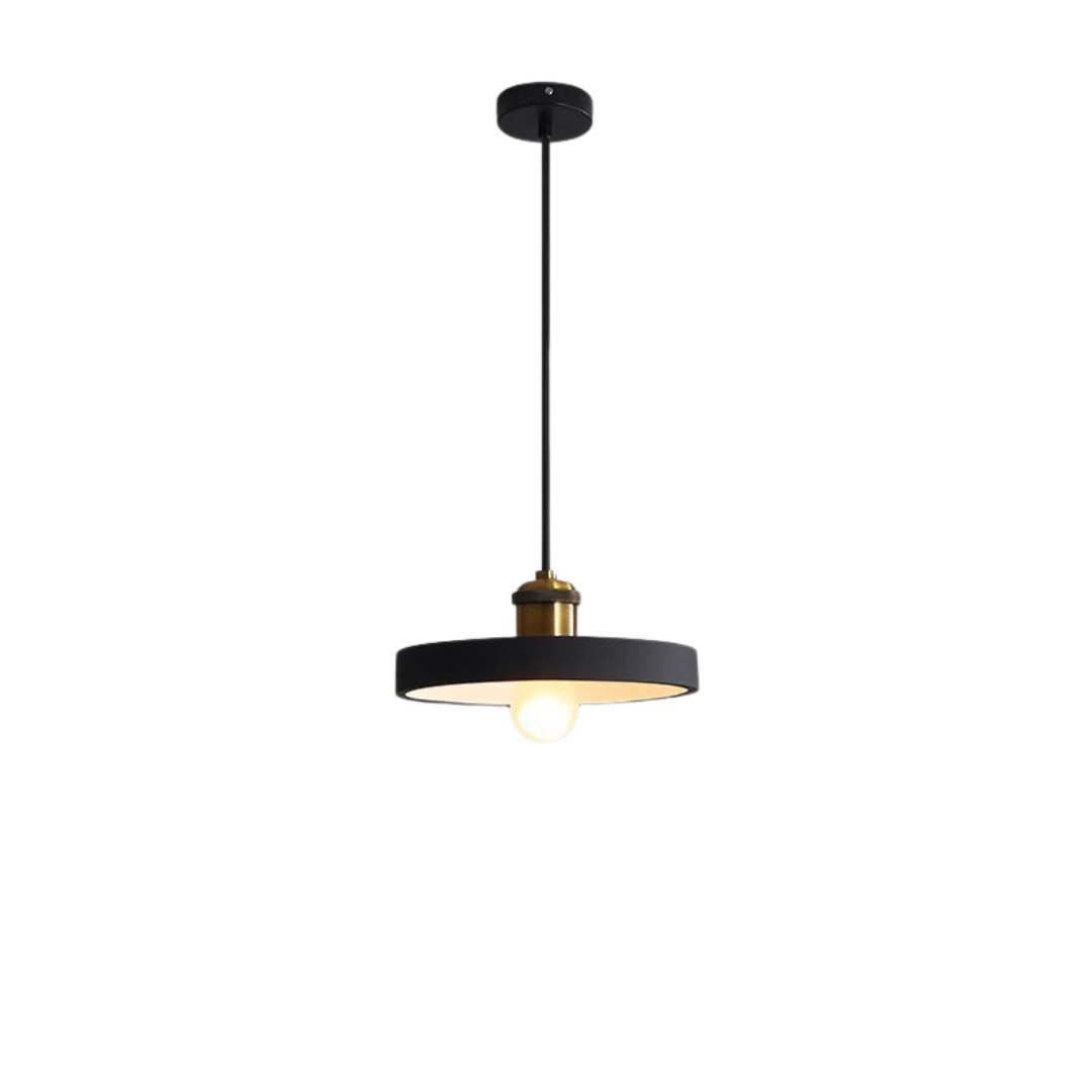 Valentina Modern LED Pendelleuchte Schwarz Metall Schlaf Wohnzimmer