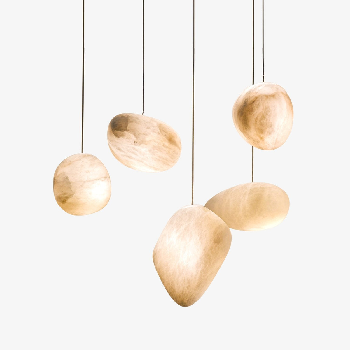 Jorveth Alabaster Pendelleuchte