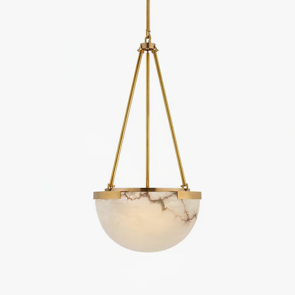 Dione Minimalistische Pendelleuchte aus Alabaster