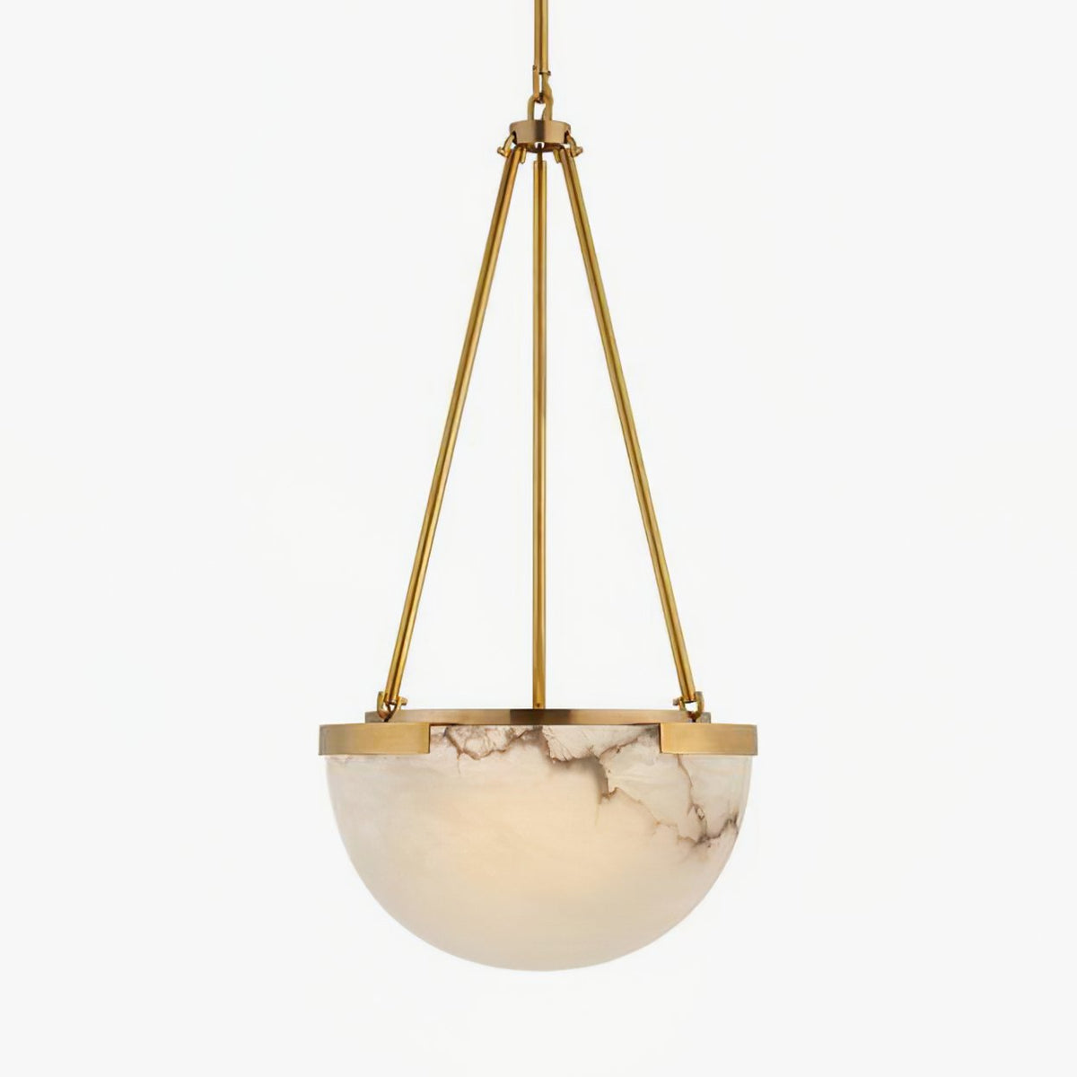 Dione Minimalistische Pendelleuchte aus Alabaster