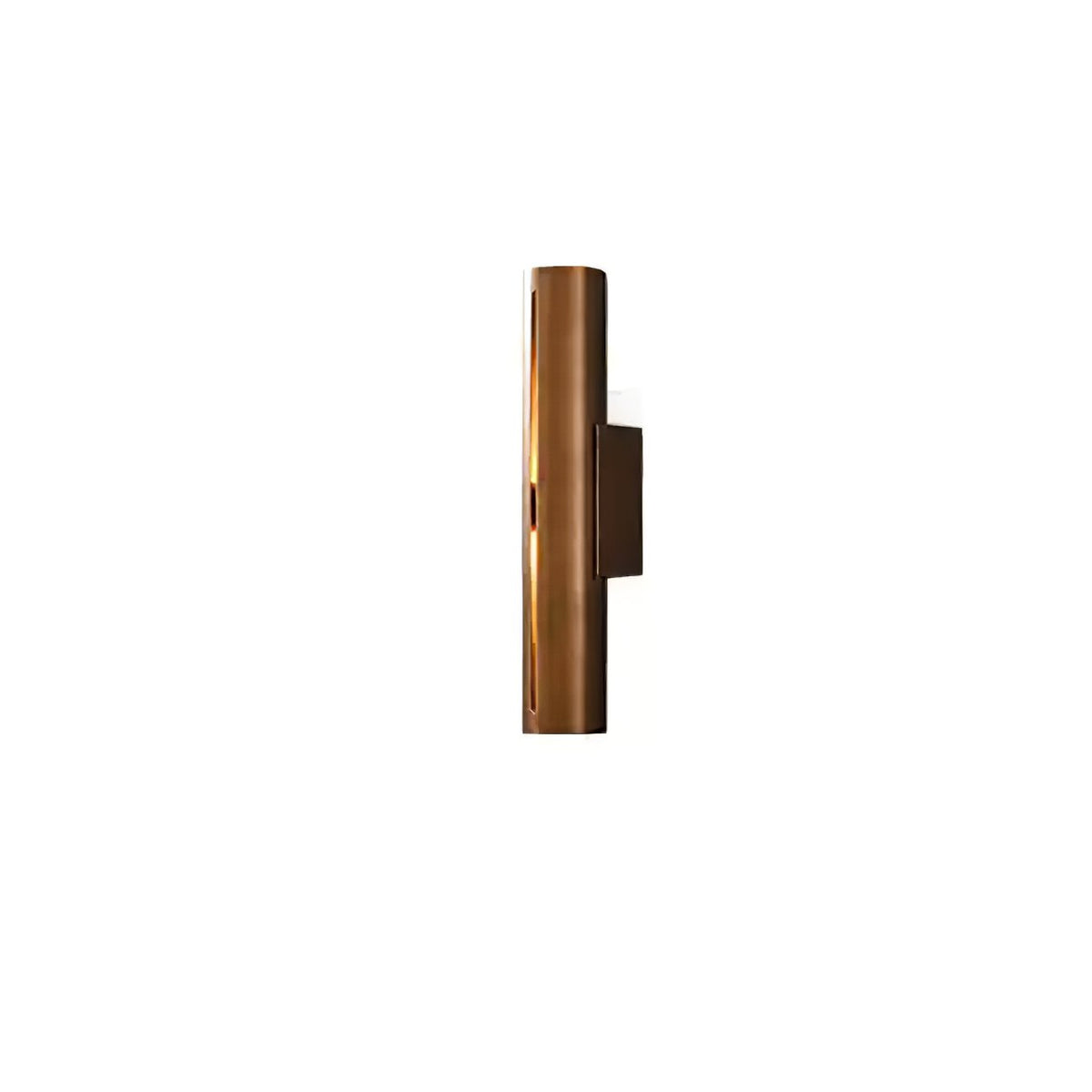 Avsilara zeitgenössische minimalistische zylindrische Messing-Wandleuchte