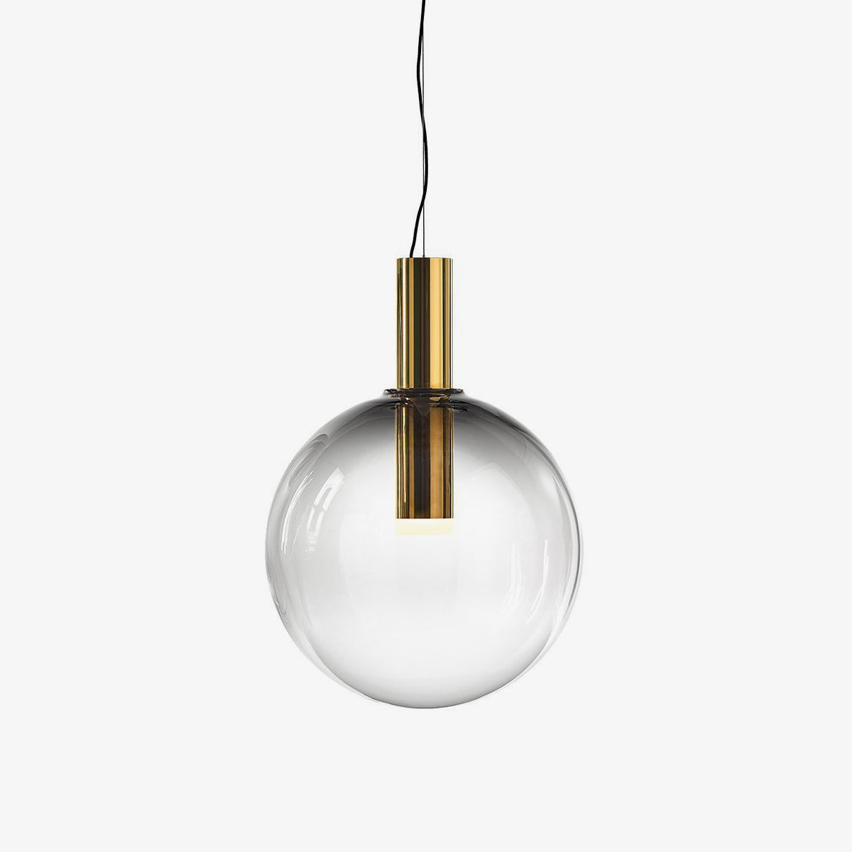 Aeris Minimalistische Pendelleuchte aus Glas